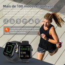Smartwatch BETTDOW Kriki AI com GPS, Alexa, 100+ Modos Esportivos e Resistência à Água 3ATM
