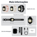 Smartwatch BETTDOW Kriki AI com GPS, Alexa, 100+ Modos Esportivos e Resistência à Água 3ATM