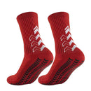 Kit 3 Meias de Futebol Esportivas Antiderrapantes Panturrilha Adultos e Juvinil - Viltrum