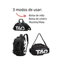 Mala Esportiva Academia Unissex Transversal e Mochila - Viltrum