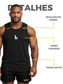 KIT PROMOÇÃO 3 Regatas DryFit Masculinas - Viltrum