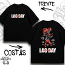 Camiseta Oversized Treino Camisa Confort ''LAG DAY 2026' - Viltrum