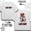Camiseta Oversized Treino Camisa Confort ''LAG DAY 2026' - Viltrum