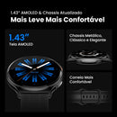 Smartwatch Esportivo Haylou Solar Lite 2 AMOLED | AOD, Bluetooth 5.4 e 1ATM