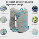 Mochila de Hidratação Esportiva com Tiras Reflexivas | Leve para Corrida, Ciclismo e Atividades ao Ar Livre - Viltrum