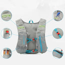 Mochila de Hidratação Esportiva com Tiras Reflexivas | Leve para Corrida, Ciclismo e Atividades ao Ar Livre - Viltrum