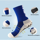 Kit 3 Meias de Futebol Esportivas Antiderrapantes Panturrilha Adultos e Juvinil - Viltrum