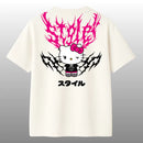 Camiseta Oversized Hello Kitty Style Freaky Streetwear - Viltrum