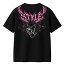 Camiseta Oversized Hello Kitty Style Freaky Streetwear - Viltrum
