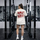 Camiseta Oversized Wake Wake Freaky Season Premium - Viltrum